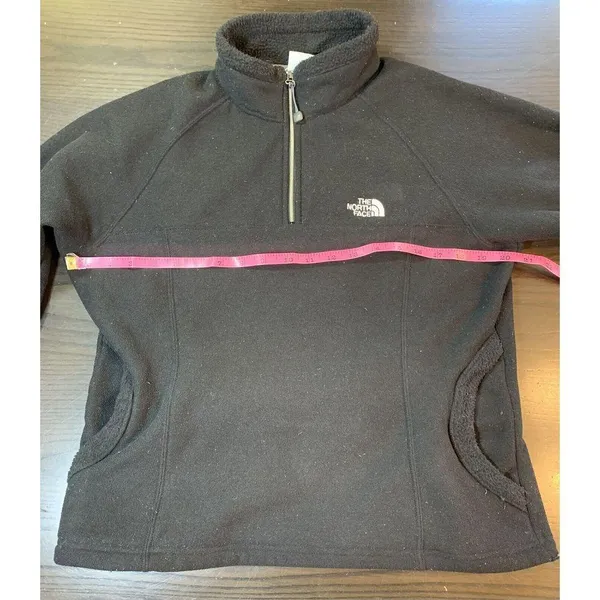 The North Face Sweater Women Medium Black TKA 200 Light Fleece Minimalist Hiking - Image 8