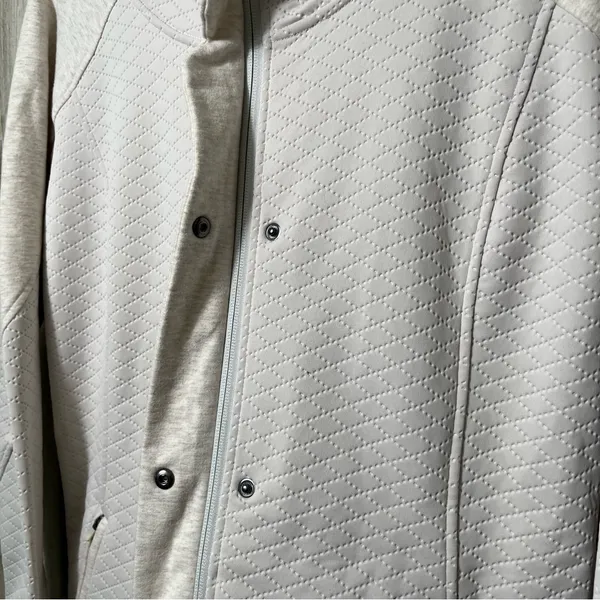 North Face Recover Up Quilted Coat Off‎ White Cream Womens Medium - Image 5
