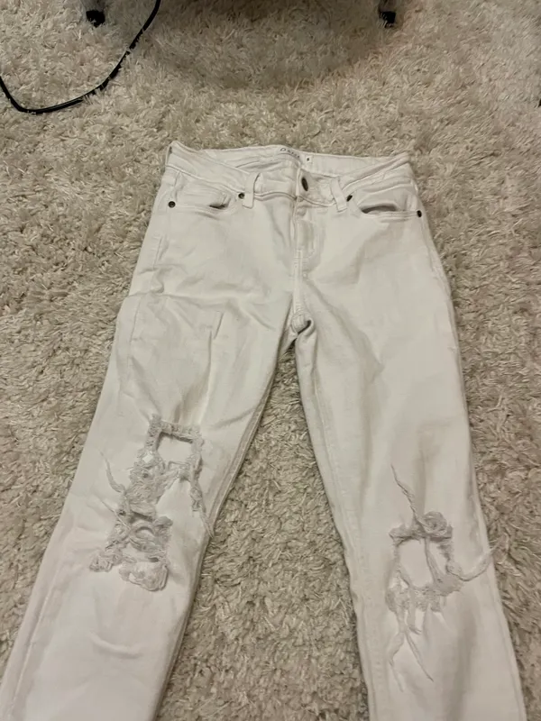 White Rip Jeans - Image 4
