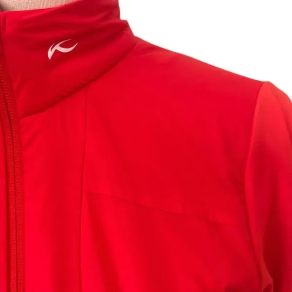 Kjus Women's Retention Jacket Flame 38/M Red Size M - Image 3