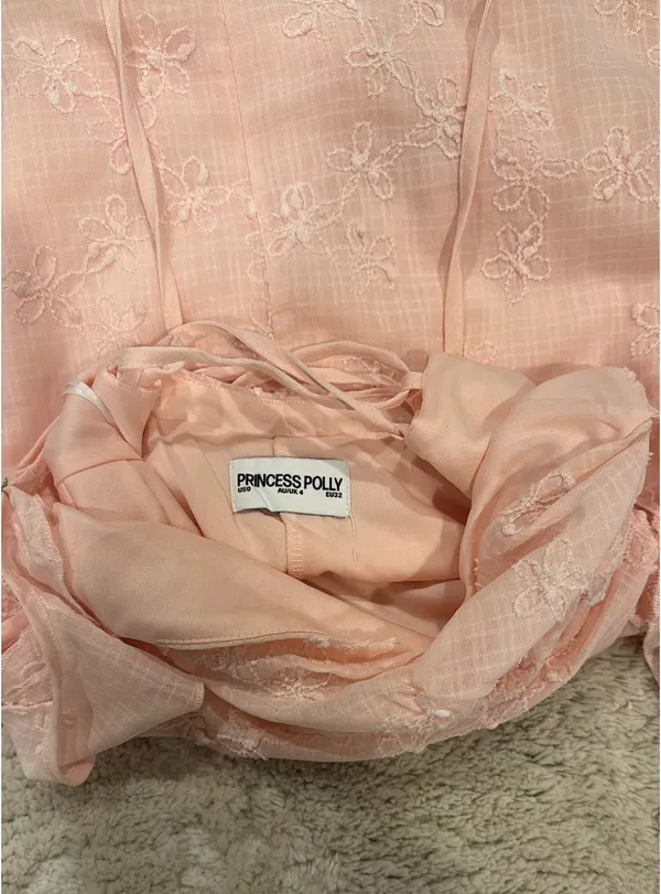 London Mini Dress Pink Princess Polly 0 - Image 5