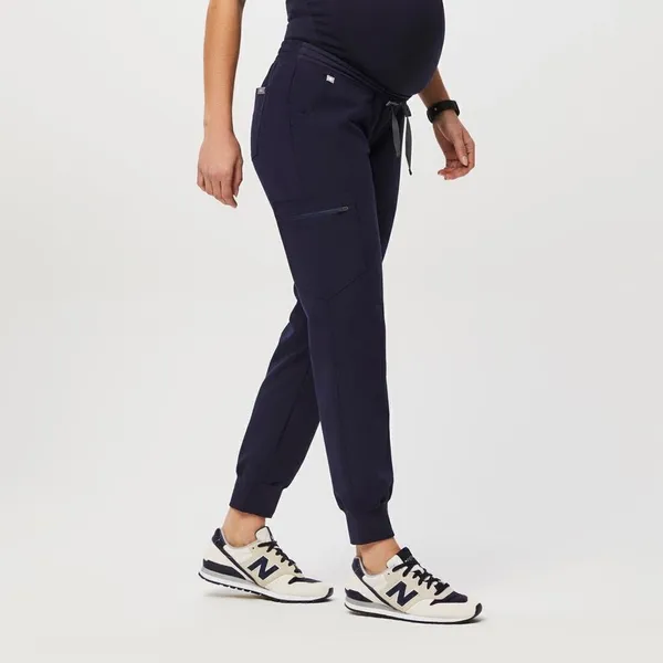 ✨2X HP✨Figs Zamora Maternity Jogger Scrub Navy Sz XS Pants✨ - Image 2