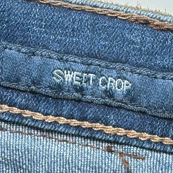 Lucky Brand #7W13485 SWEET CROP in Northwest Indigo - Size: 6/28 - Image 5