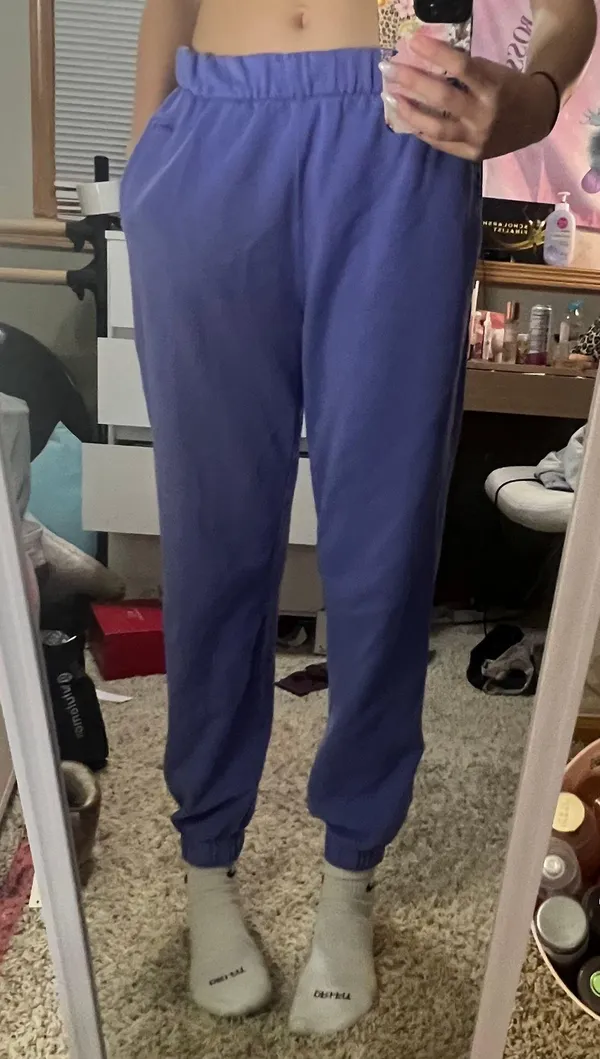 Hollister purple  sweatpants - Image 2