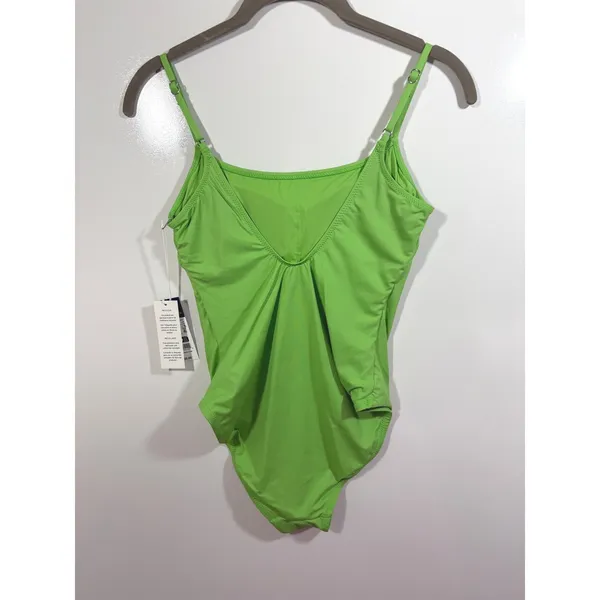 Polo Ralph Lauren Kennedy One Piece Swimsuit Riviera Green 21655304 Womens S - Image 5