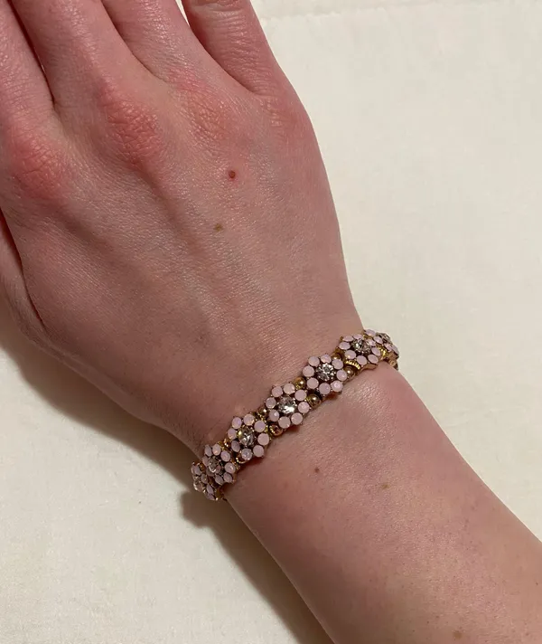 Pink Flower Bracelet - Image 3