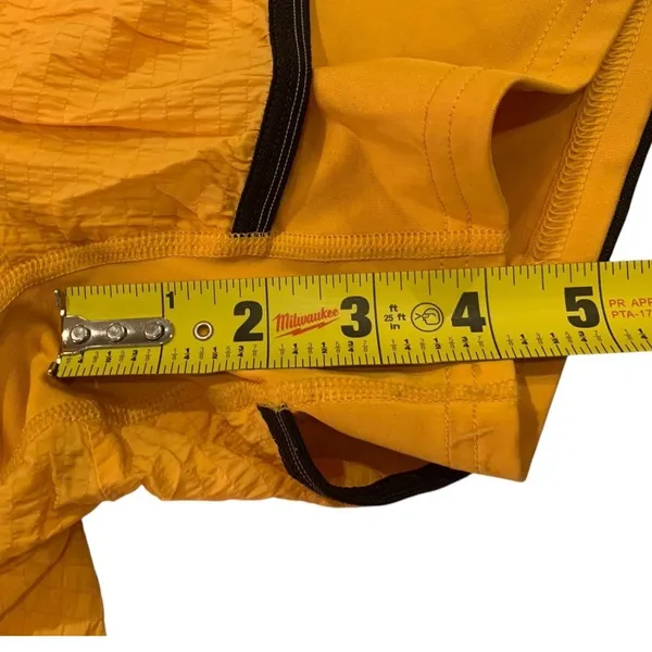 Gymshark Running Shorts Medium‎ Yellow Double Layer Athletic Gorpcore B2A5H - Image 6