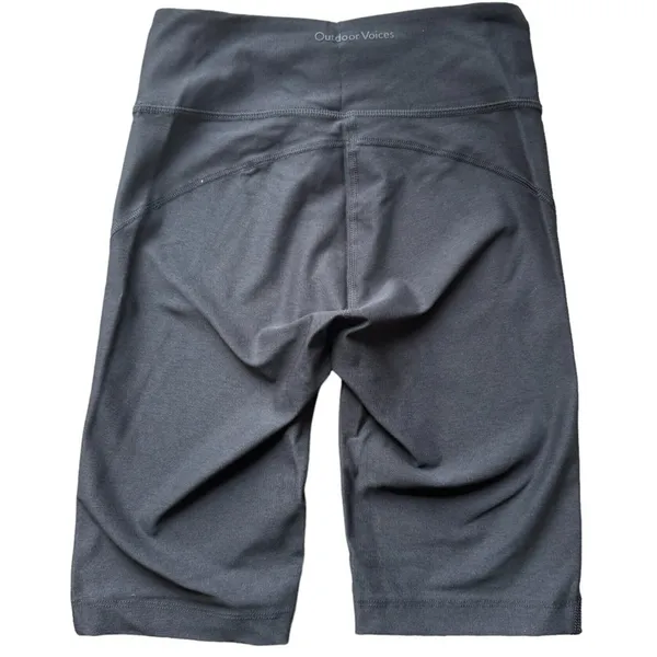 Outdoor Voices Warmup 10” Biker Shorts‎ Black Compression Athletic Casual XS NEW - Image 4