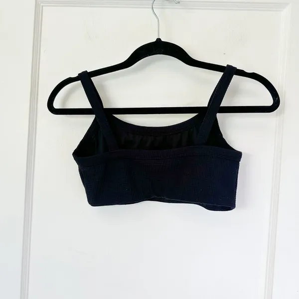 Year of Ours | Revolve Thermal‎ Active Waffle Black Bralette in Size Small - Image 4