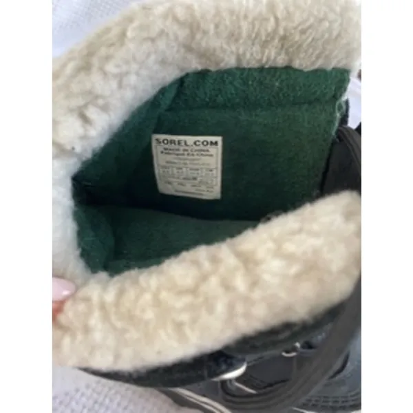 Sorel Waterproof Caribou Fur Boots Size 6.5 - Image 5