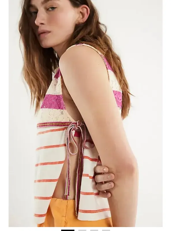 Free People Shelly Shell Tank- size Large - Image 2
