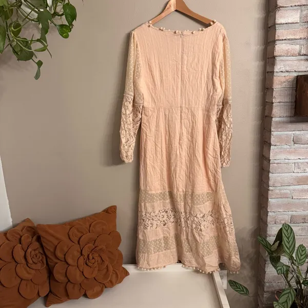 LULUS Modern Menagerie‎ Lace Midi Dress - Image 8