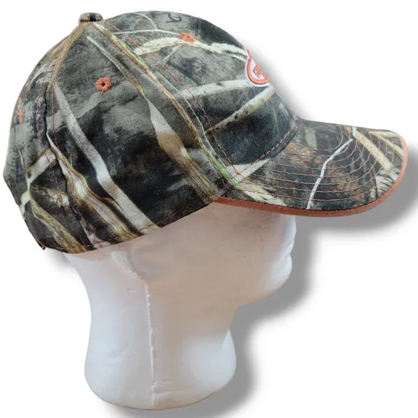 Team Realtree Hat OSFM By Adjustable Strap Camouflage Embroidery EUC - Image 5