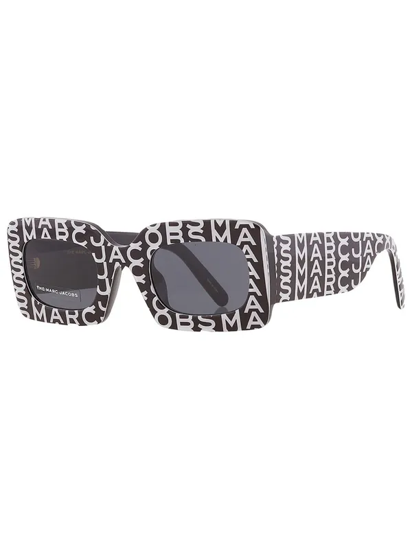 NWT MARC JACOBS Monogram Grey Square Ladies Sunglasses [*Authentic*] — One Size - Image 3