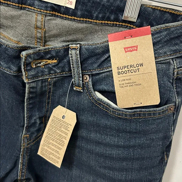 Levi’s Superlow Bootcut Jeans - Image 8