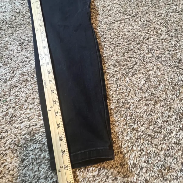 Celebrity Pink‎ Maternity Skinny Jeans Black Full Belly Band Stretch Size S - Image 4