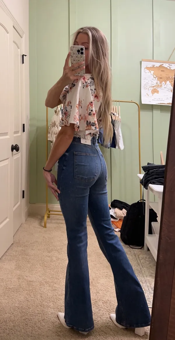 ZARA Skinny Flare Jeans - Image 2