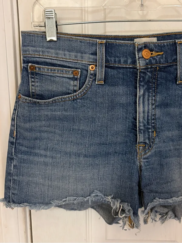 BOGO!! J Crew Cut Off Medium Wash Denim Shorts - Image 3