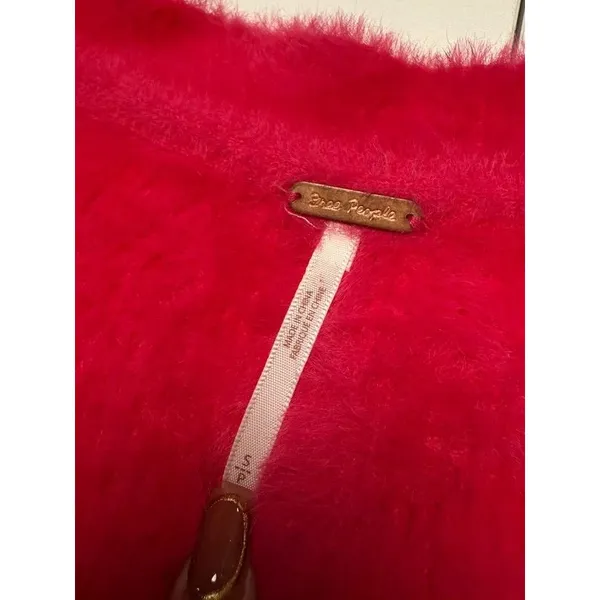 Free People pink cozy sweater - Image 2