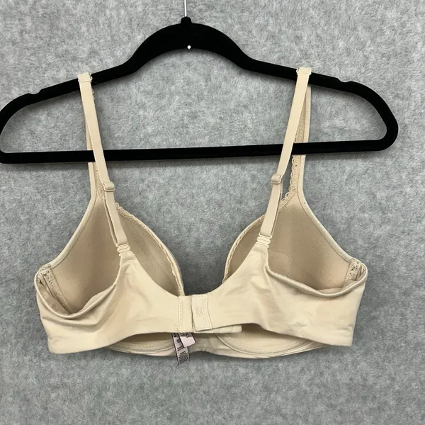 Victoria's Secret Women Bra 36D Beige Body By Victoria T Shirt Underwired READ - Image 7