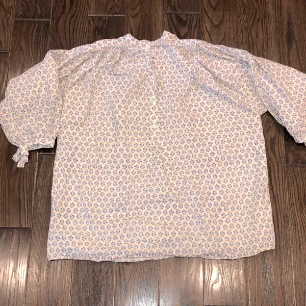 DOEN floral pullover dress size small - Image 4