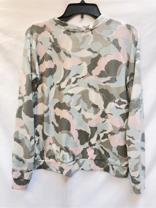 P.J. Salvage long-sleeve top features a pastel camo bloom print medium - Image 10