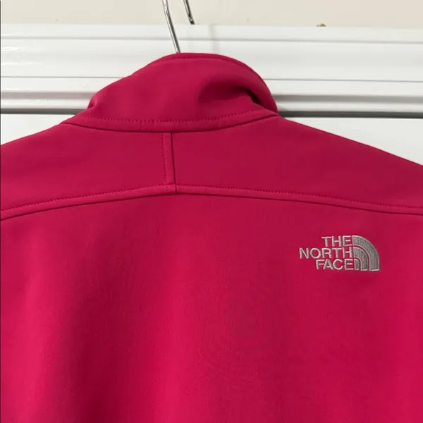 THE NORTH FACE CAROLEENA JACKET Softshell Coat Pink Women's Size L - Image 8