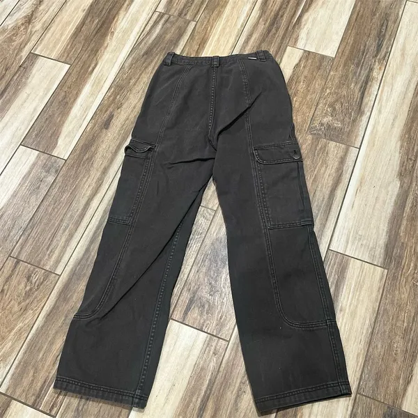 Billabong Women's Cargo Pants Size 27 Black Relaxed Fit Casual - Image 2