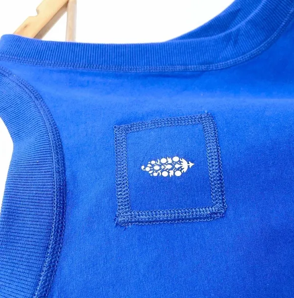 Free people movement blue power walk tank - Image 2