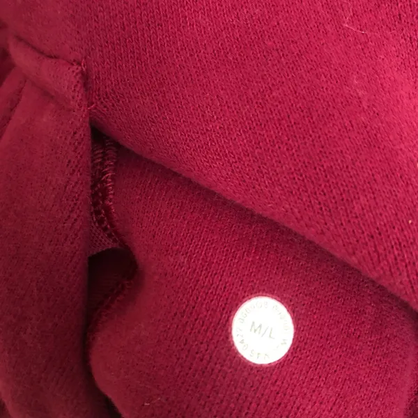 Lululemon Scuba Oversized Half-Zip Hoodie Pomegranate M/L - Image 5