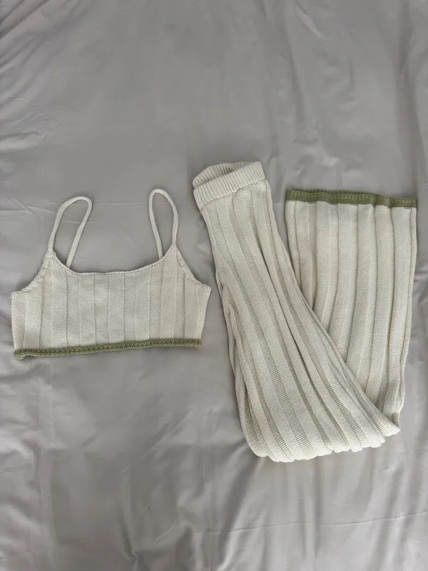 knit set White - Image 2
