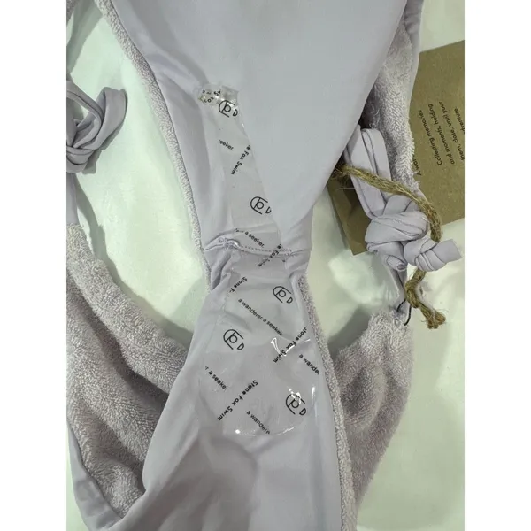 Stone Fox SWIM AURA BOTTOM in Orchid‎ Petal Terry Medium NWT - Image 7