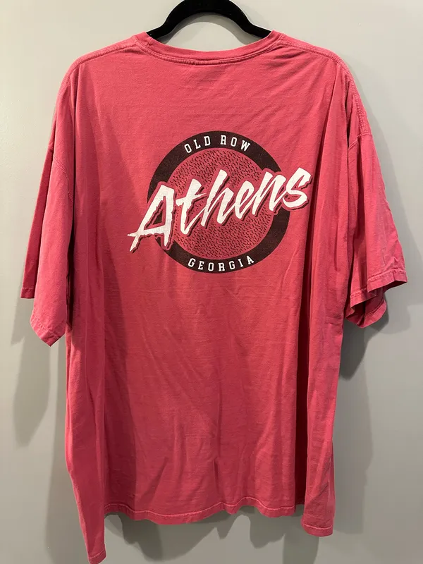 Comfort Colors Old Row Athens, Ga Pocket Tee - Image 2