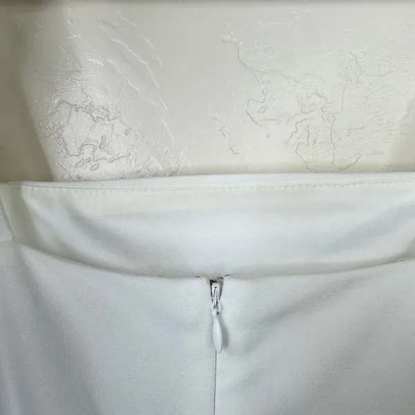 Lulus Luxe Bridal Lovingly Yours White Mesh Long Sleeve Wedding Maxi Dress XL - Image 14