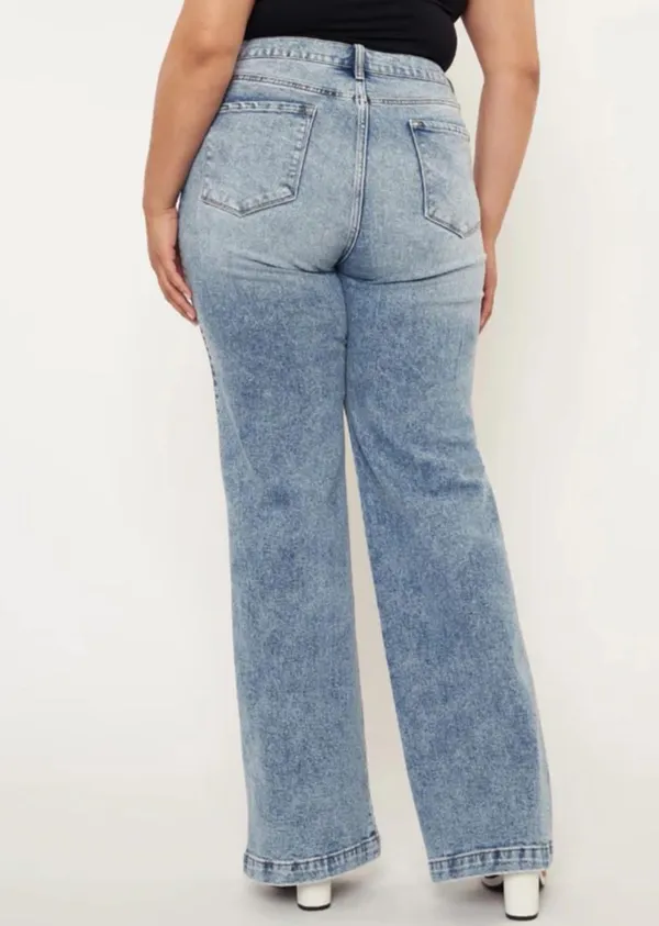Ultra High-Rise KanCan Light Jeans USA 90s Flare - Image 2