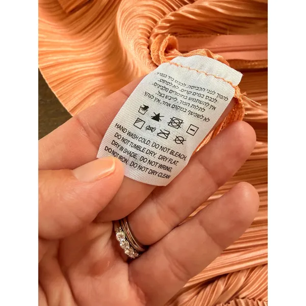 Sabina Musayev Cody Dress Women Peach Small - Image 12