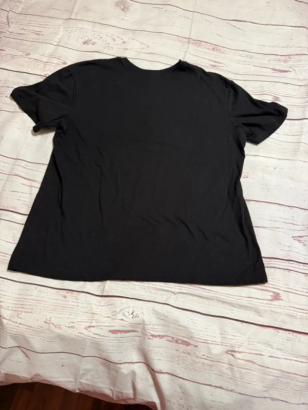 Mattel Black Tee with Pink Barbie Logo - Image 3
