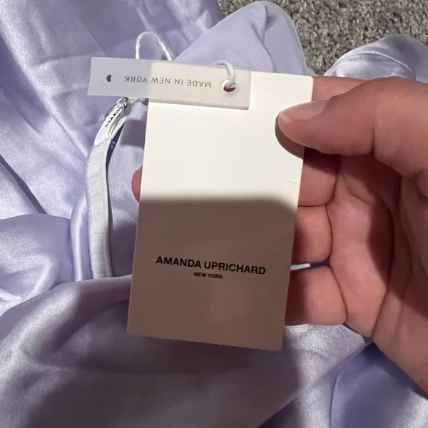NWT- Amanda Uprichard Edie‎ Maxi Skirt In Opal. size M - Image 4