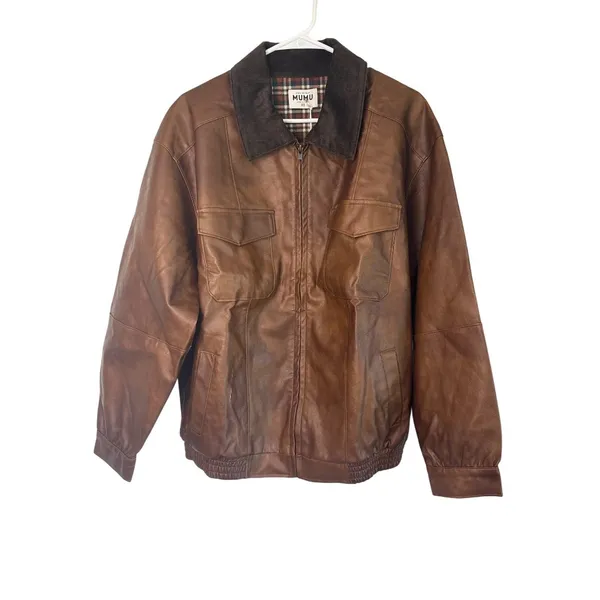 Show Me Your Mumu Maverick Bomber Jacket in Chestnut Brown XSmall New Womens - Image 5