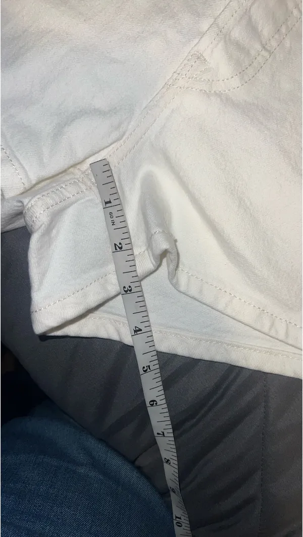 Levi's Women's 501 Original Shorts Sz 28 - Image 13