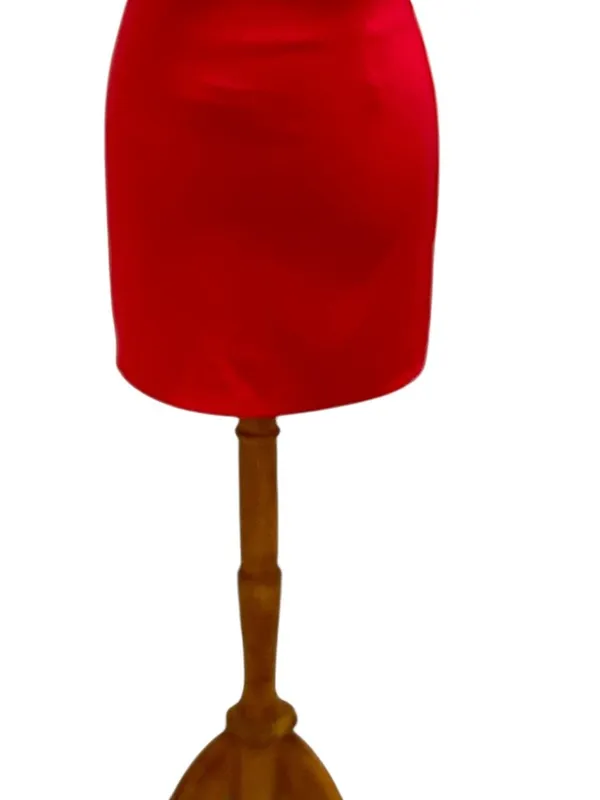 Superdown Bodycon Mini Dress Red Size XS Minimalist Summer Party Wedding Event - Image 7