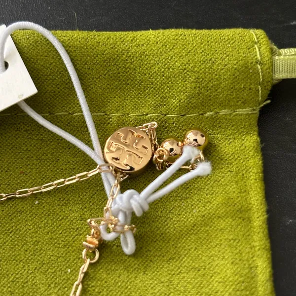 NWT Tory Burch Gold Charm Bracelet - Image 4
