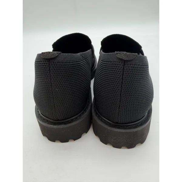 Vivaia Francesca Platform Chunky Heel Penny Minimalist Preppy Black Loafer 6 - Image 6