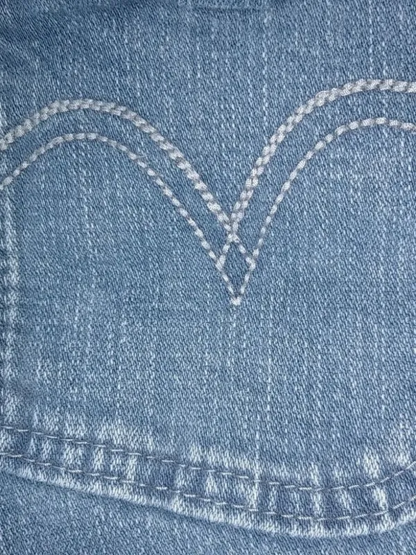 Levis 528 Curvy Skinny 11M 32x30 Dark Wash Jeans - Image 6