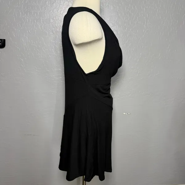 Free People Black Cubana Mini Dress in Small - Image 2