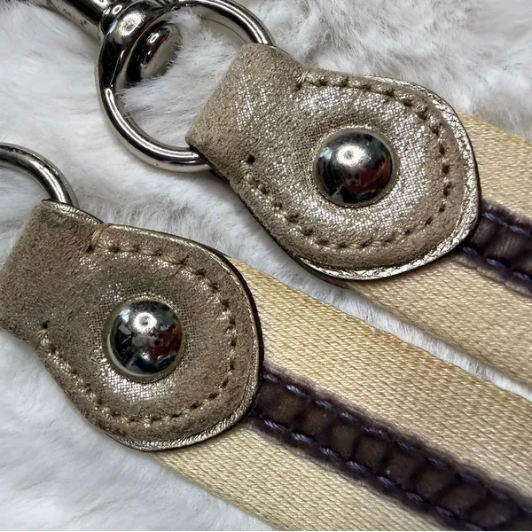 Coach Poppy Silver Lilac Replacement Strap - Image 6