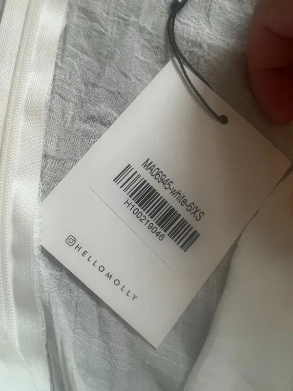 NWT Hello Molly POETRY IN THE SUN ROMPER WHITE size 2 - Image 14
