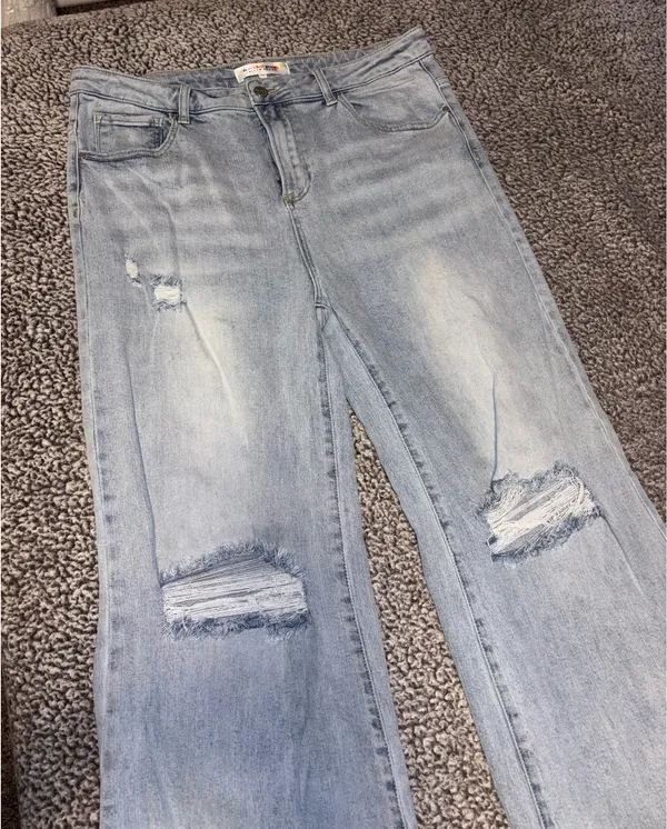 Risen wide leg Jeans - Image 2