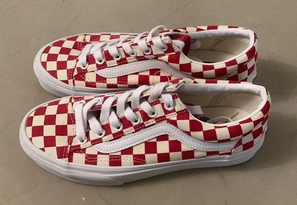 Vans NWOT  Checkered Sneakers - Image 4