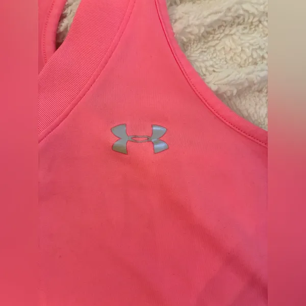 Under Armour Coral Sleeveless Top - Image 4
